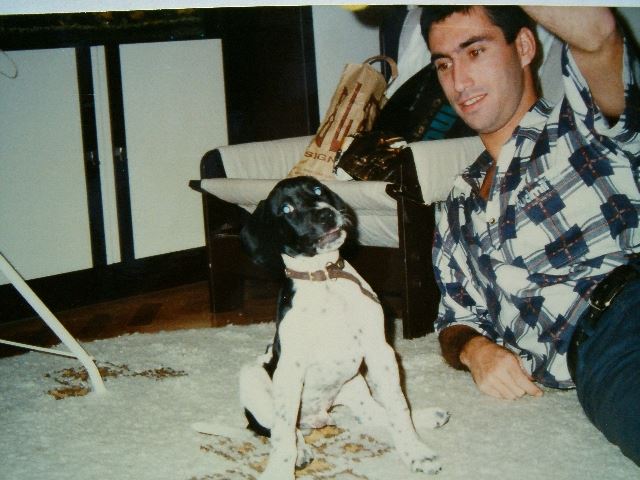 Hasszán-Whisky gazdájával