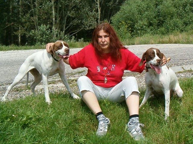 2005.nyara Ammilyvel és Vikivel a Püspökerdőben